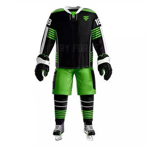 เครื่องแบบเสื้อฮอกกี้น้ำแข็งแห้งเร็วผ้าโพลีเอสเตอร์2025ดีไซน์โลโก้แบบมืออาชีพ - Product Image 1