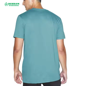 T-shirt unisexe surdimensionné pour homme, à épaules tombantes, respirant, en polyester/coton, avec impression numérique disponible, différentes tailles - Product Image 1