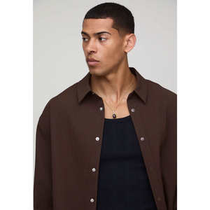 <b>Men's</b> <b>Linen</b> Casual Button Down <b>Shirt</b> Single Breasted Closure <b>Summer</b> Beach Tops Size XL-Breathable - Product Image 3