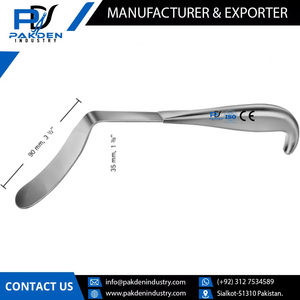 Espátula de vejiga Legueu ligera con logotipo personalizado a la venta/espátula de vejiga Legueu reutilizable de acero inoxidable al mejor precio - Product Image 2