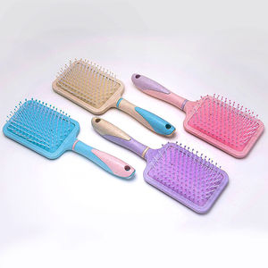 Cepillo Ovalado Personalizado con Logotipo para Desenredar el Cabello con Cerdas de Nailon y Jabalí, Masaje del Cuero Cabelludo, Cepillo de Grado Industrial para Extensiones de Cabello - Product Image 2