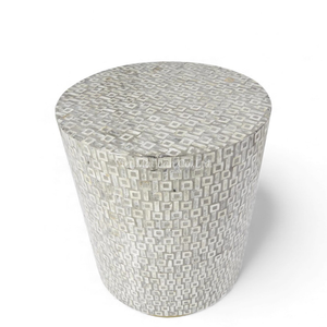 Taburetes de Nácar de Lujo al por Mayor, Muebles Hechos a Mano con Incrustaciones de Concha para Tiendas de Decoración del Hogar - Product Image 3