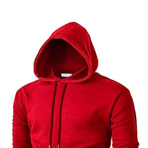 Sweat-shirts à capuche pour hommes brodés en gros, pulls décontractés, molleton de coton de haute qualité, surdimensionné, respirant, à capuche, pas cher - Product Image 3