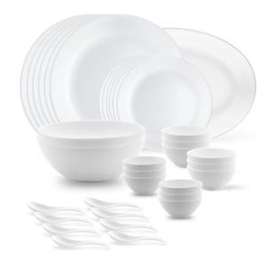 Factory Wholesales White Porcelain Plate Bowl Tableware Plates Restaurant <b>Ceramic</b> Japanese Korean Restaurant <b>Dinner</b> <b>Sets</b> Plated - Product Image 6