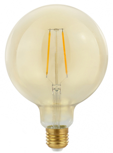 Lampada a globo in cristallo LED Retro Shine G125 5W 2400K 470Lm (Spectrum WOJ+14461) - Product Image 2