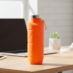 Botella Plegable de Silicona Portátil de 700 ml, Recipiente Plegable de Silicona para Bebidas - Product Image 4