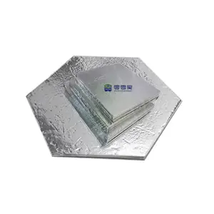 Panel insulasi berpori mikro Tiongkok 25mm papan insulasi termal untuk kemasan termal kontrol suhu rantai dingin