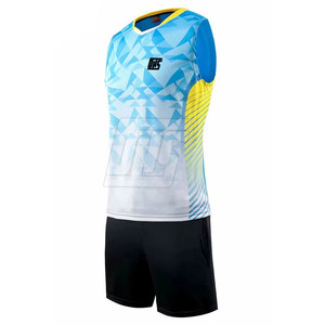 Ensemble d'uniformes de volley-ball en gros avec tailles et couleurs personnalisées pour les commandes de groupe Uniformes de volley-ball pour hommes - Product Image 2