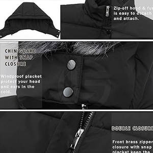 เสื้อแจ็คเก็ตขนเป็ดแบบถักสำหรับผู้หญิงเสื้อแจ็คเก็ตทรงโอเวอร์ไซส์ระบายอากาศได้ดีดีไซน์ใหม่ล่าสุดสำหรับฤดูหนาว - Product Image 3