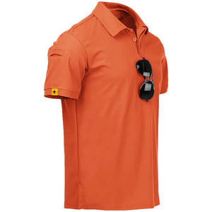 Polo para hombre, nuevo diseño 180 GSM, algodón Premium, suave, antiarrugas, Media manga, personalizado, Polo para hombre, - Product Image 5