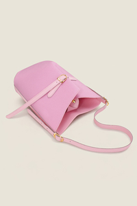 Bolso de Lona Rosa Personalizado con Logotipo para Mujer, Bolso de Hombro de Moda, OEM, ODM, Marca Privada - Product Image 3