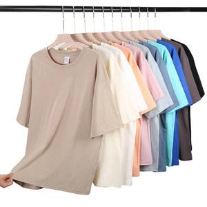 เสื้อยืดแขนสั้นผู้ชาย สีพื้น ผ้าฝ้าย สไตล์เรียบง่าย สำหรับฤดูร้อน สินค้าพร้อมส่ง ผลิตในบังกลาเทศ - Product Image 1