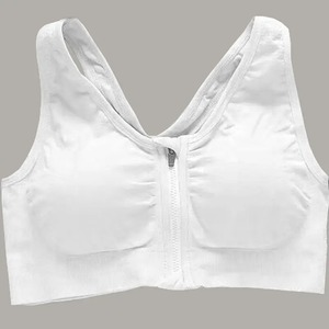 Sujetador deportivo con cremallera frontal, chaleco deportivo para correr, absorbente de golpes, transpirable, para Yoga, Sujetador deportivo para mujer, Sujetador Push Up para mujer, - Product Image 6