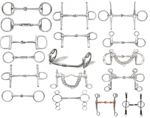 Embouchure à double articulation pour rênes de cheval, mors à anneaux libres pour l'équitation, produits équestres - Product Image 4