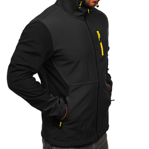 Best Selling Men's Softshell Winter <b>Jacket</b> High Street Style Waterproof and Windproof Comfortable Hooded Collar Low Price - Product Image 5