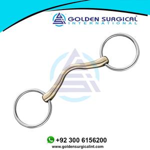 Venta al por mayor Sensogan 16mm Sprenger CM Mullen Boca Entrenamiento Bit Snaffle Mejor precio Instrumento veterinario - Product Image 6