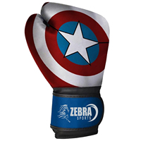 Gants de boxe en cuir personnalisés ZEBRA SPORTS 10oz/12oz/14oz/16oz Protection UV Modèle ZS-160 PK