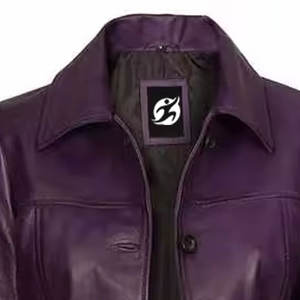 Manteau long élégant décontracté respirant pour femmes, élégant manteau en cuir tricoté d'hiver, trench-coat moderne, vêtements d'extérieur tendance - Product Image 2