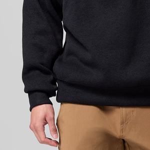 Sweat-shirt à col rond pour hommes, pour les acheteurs en gros, matière confortable, coupe décontractée, manches longues, logo personnalisé, 2026 - Product Image 3