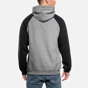 Ventes directes usine – Nouveaux sweats à capuche slim fit décontractés pour homme, style hiver, 100 % coton molletonné respirant, motif uni, impression sérigraphique - Product Image 2