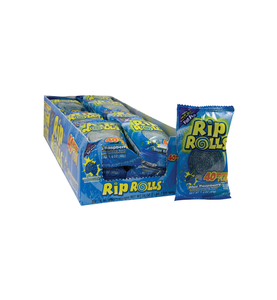Rip Rolls Blue Raspberry Flavor Licorice Candy Roll 1.4 oz <b>Chewy</b> Sweet Snack Bulk Export Supplier - Product Image 1