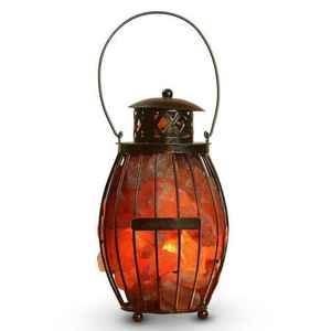 Sculpté à la main moderne 100% naturel écologique sel de roche de l'Himalaya lampe panier Style Animal maison décorative artisanat naturel - Product Image 1