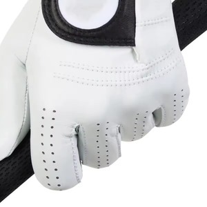 Gants de golf pour hommes en cuir véritable au design unique, antidérapants, confortables, doux, respirants, taille plus, pour l'hiver, pour les sports - Product Image 3
