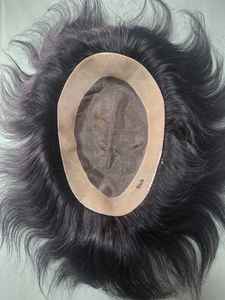 Peluca y Tupé Mono Base para Hombre de Cabello Remy Indio Taz Hair - Suave, Ligero y Ecológico - Product Image 6