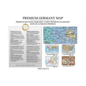 Rompecabezas Personalizado del Mapa de Alemania, 2000 Piezas, 68.8 X 96.6 cm, Impresión de Logotipo Personalizable - Product Image 1