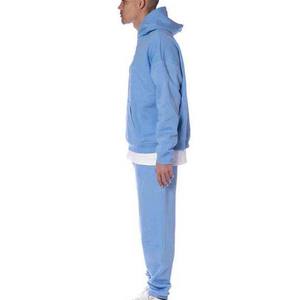 2025 invierno pulóver sudaderas con capucha conjunto de chándales ajuste Regular 100% algodón polar logotipo personalizado impreso cómodo deportes de alta calidad - Product Image 4