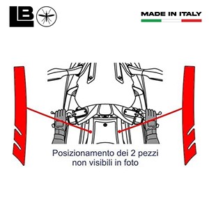 Autocollants en gel BOOMERANG pour décalcomanies de moto KYMCO XCITING 300 compatibles avec le modèle - Product Image 3