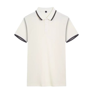 2025 polo de golf de haute qualité t-shirt unisexe hommes femmes personnalisé uni blanc 100% coton t-shirts - Product Image 2