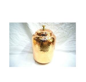 Pot d'eau en cuivre fournisseur martelé stockage cuivre Matka Pot d'eau pour taille personnalisée prix pas cher avec vente - Product Image 4