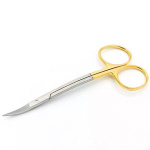 Calidad Superior nuevo AISI 420 J2 Acero inoxidable alemán Lagrange Supercut tijera 11,5 cm TC Cuchillas dentadas de doble corte - Product Image 3