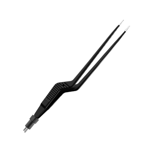 Precio al por mayor, instrumentos quirúrgicos de bayoneta médica, fórceps bipolares con revestimiento negro de bayoneta, cirugía médica Ce - Product Image 1