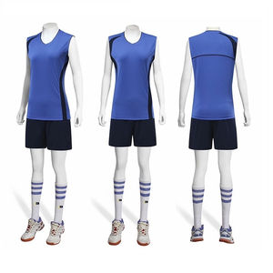 Uniforme de voleibol de manga corta para hombre, barato, venta al por mayor, uniforme de entrenamiento de voleibol personalizado - Product Image 5
