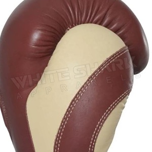 Vnox — gants de boxe en cuir de couleur bleue, personnalisés, pour entraînement, win, nouvelle collection 2021 - Product Image 5