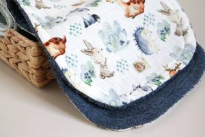 Baberos de algodón para eructar de la mejor calidad, almohadillas para eructar, regalo de Baby Shower para niña - Product Image 4