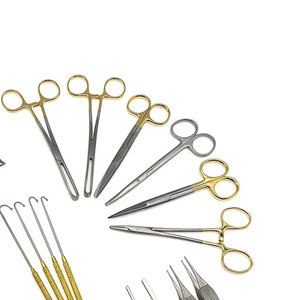 ชุดเครื่องมือผ่าตัดรังไข่ชุดเครื่องมือผ่าตัดสแตนเลสสำหรับรังไข่ ligation เครื่องจักรไฟฟ้าพื้นฐานการผ่าตัด - Product Image 2