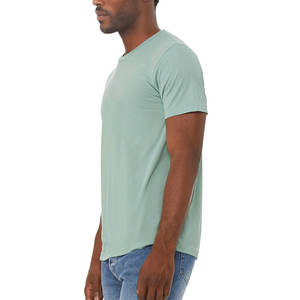 T-shirt imprimé bouffant 100% coton épais pour hommes conception de logo personnalisé court t-shirt personnalisé en coton de haute qualité pour hommes blanc - Product Image 6