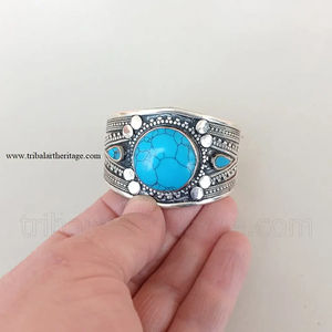 Brazaletes de moda Kuchi afganos, joyería Tribal hecha a mano, pulseras de estilo étnico para mujer - Product Image 1