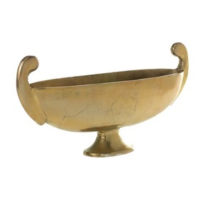 Bol en laiton massif de dernière conception en métal pour la fête de mariage, vaisselle, table de service, centre de table, bol plaqué - Product Image 2