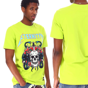 Camiseta de algodón de manga corta para hombre, camisa con estampado de pantalla de diseño hip-hop - Product Image 4