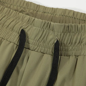 2025 à la mode confortable coupe ajustée pantalons pour hommes couleur unie conception respirante personnalisable fournisseur OEM du Pakistan - Product Image 3