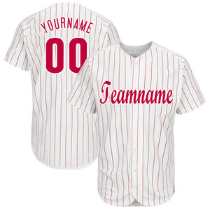 Service OEM direct d'usine Maillot de baseball personnalisé Chemises imprimées par sublimation pour hommes Uniformes de softball à séchage rapide - Product Image 1