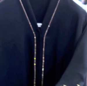 Vêtements islamiques traditionnels musulmans élégants et modestes pour femmes Abaya à manches brodées à la main de style Dubaï-Accessoire inclus - Product Image 3