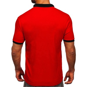 2025 nouveauté Logo personnalisé hommes pour T-shirts polo séchage rapide Anti-rétrécissement Anti-rides chemises de golf tissu tricoté à manches courtes - Product Image 2