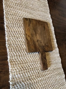 Tabla de Madera Clásica Premium, Diseño Elegante, Ideal para Preparar Alimentos, Servir Desayuno y Brunch, Tabla de Servir de la India - Product Image 2