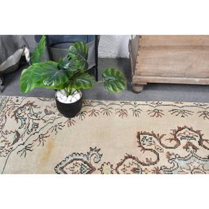 พรมขนสัตว์ตุรกีวินเทจ39X92ฟุตสีเบจโอเรียนทอลลาเท็กซ์พื้นที่ขนาดใหญ่แบบตะวันออกสีน้ำตาลสำหรับตกแต่งห้องโถงห้อง - Product Image 5