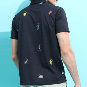 Polo pour homme de qualité supérieure, léger, à séchage rapide, couleur unique, vêtements de sport - Product Image 4